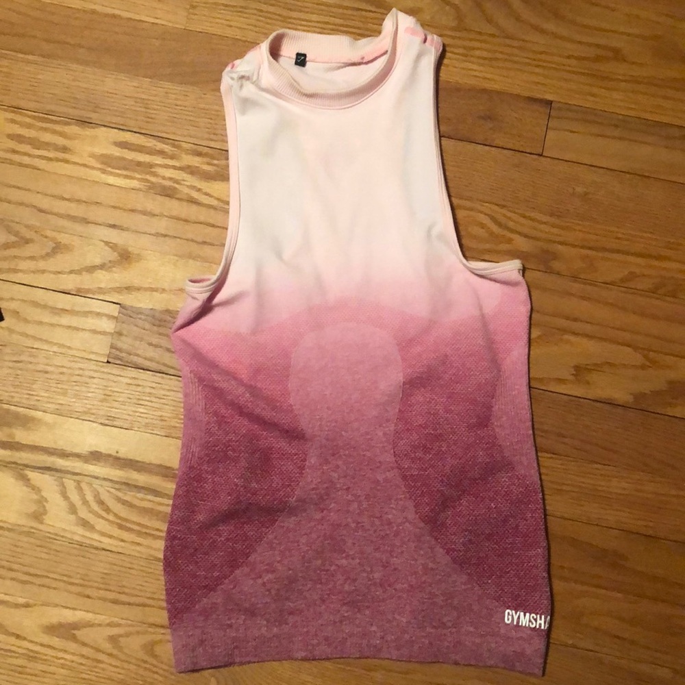 Gymshark tank top ombré